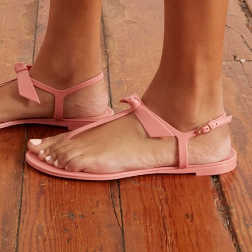 Authentic Alexandre Birman Pink Jelly Sandals 39